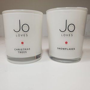 Jo Loves Candles in Christmas Trees and Snowflakes